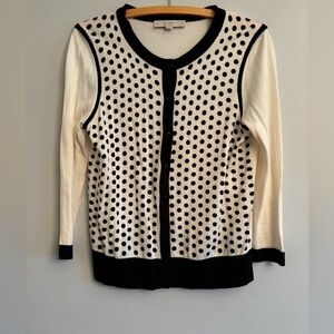LOFT Polka Dot Sweater
